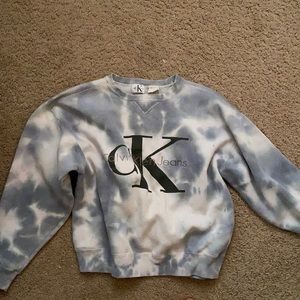 Calvin Klein tie dye sweatshirt